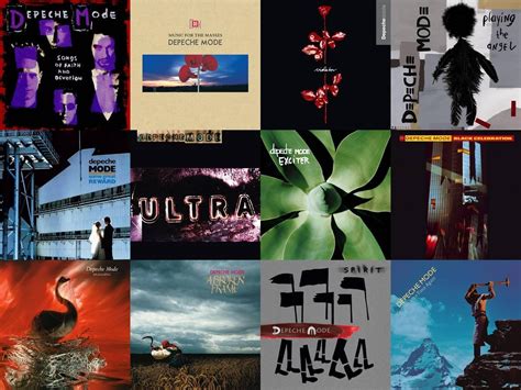 all depeche mode albums